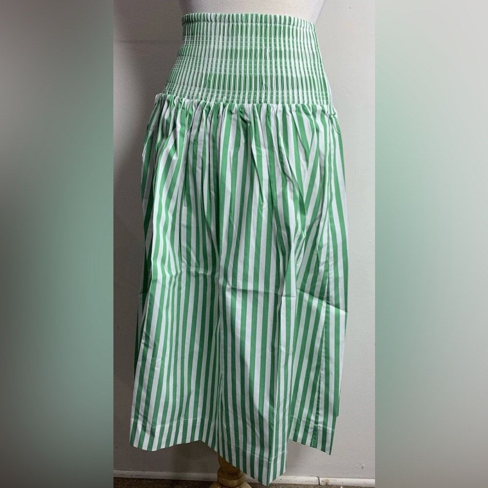 AYR poplin skirt smocked waist M - Picture 2 of 6